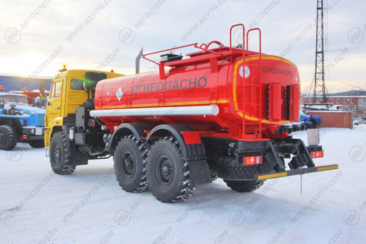 Автотопливозаправщик АТЗ-11 КАМАЗ 4