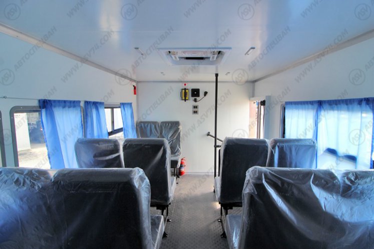 Вахтовый автобус с грузовым отсеком Урал NEXT4320-6952-72 (Е5) Г38, 16 мест 4