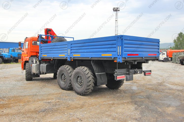 Бортовой автомобиль КАМАЗ 43118-3011-50 с КМУ Palfinger 10000 1