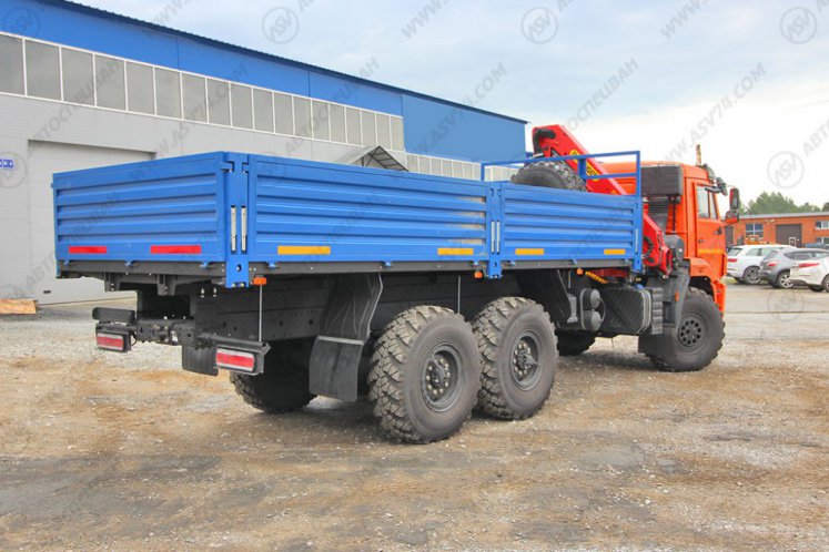 Бортовой автомобиль КАМАЗ 43118-3011-50 с КМУ Palfinger 10000 4