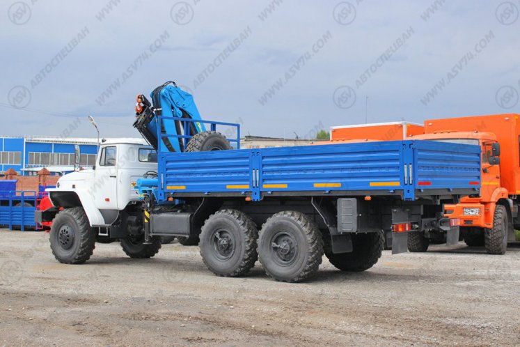 Бортовой автомобиль Урал 4320 (капотный) с КМУ ИМ-240 1