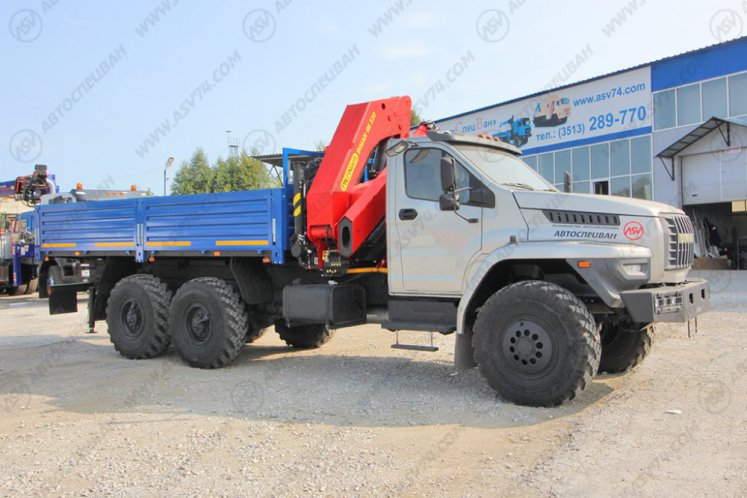 Бортовой автомобиль Урал 4320 NEXT (капотный) с КМУ ИМ-320 0