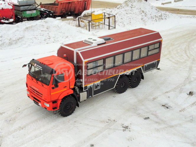 Вахтовый автобус КАМАЗ 43118-3086-50, 32 места 2