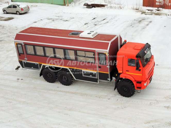 Вахтовый автобус КАМАЗ 43118-3086-50, 32 места 3
