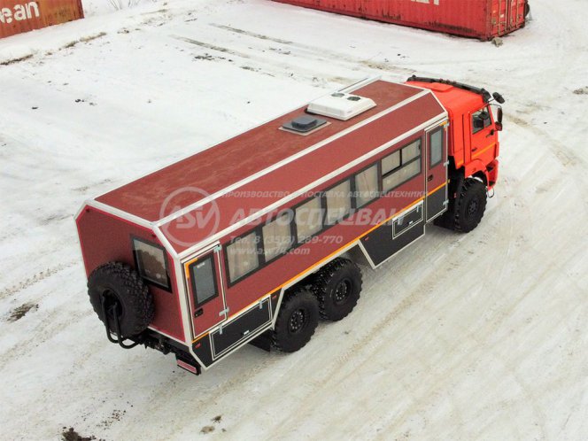 Вахтовый автобус КАМАЗ 43118-3086-50, 32 места 5