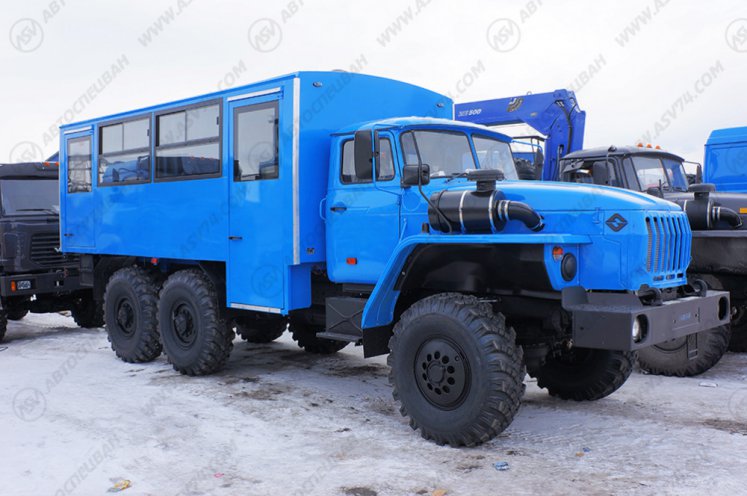 Вахтовый автобус Урал 32551-0013-61Е5, 20 мест 0