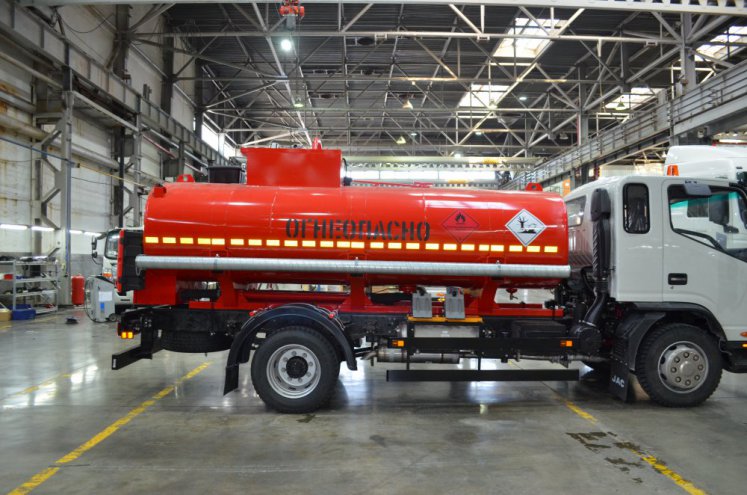 АТЗ-8 на базе шасси JAC N120 1