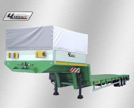 Низкорамный полуприцеп-тяжеловоз ЧМЗАП 99064 по спецификации 042 КЗУТ ПП4 0