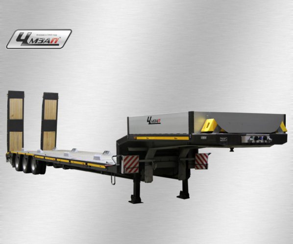 Низкорамный полуприцеп-тяжеловоз ЧМЗАП 99064 по спецификации 042-02 КП3 ПП4 0