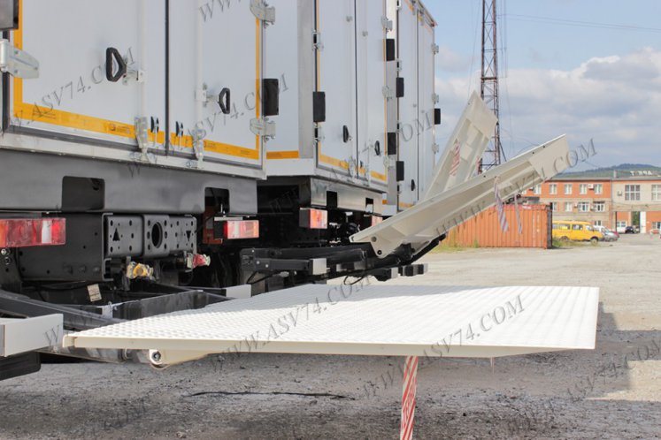 Изотермический фургон КАМАЗ 4308-3013-24 c ХОУ и гидробортом 5