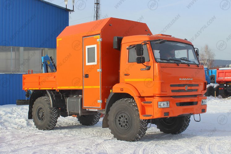 ГПА КамАЗ 43502-3026-45 с КМУ ИМ-20 0