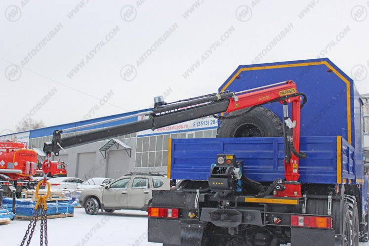 ГПА Урал NEXT 4320-6151-73 с КМУ PC1500 2