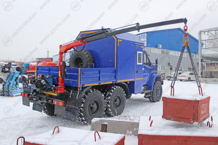 ГПА Урал NEXT 4320-6151-73 с КМУ PC1500 3