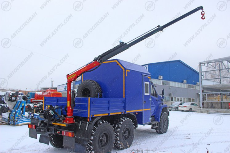 ГПА Урал NEXT 4320-6151-73 с КМУ PC1500 4