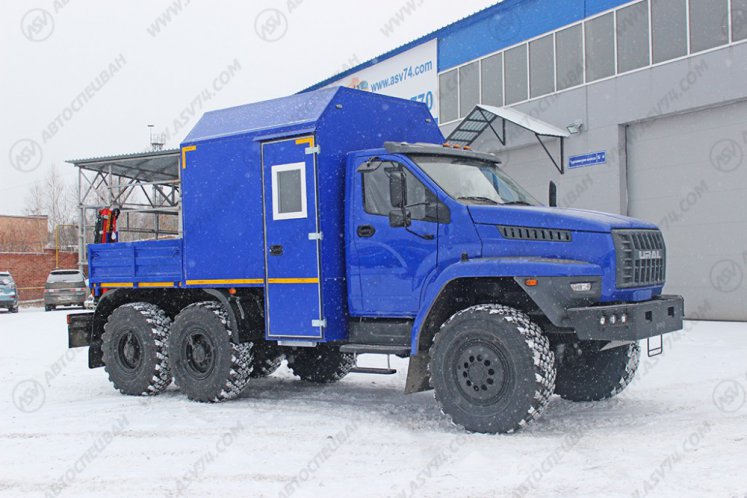 ГПА Урал NEXT 4320-6151-73 с КМУ PC1500 0