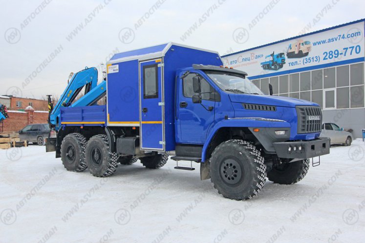 ГПА Урал-NEXT 4320-6952-72(Е5) с КМУ ИМ-150 0