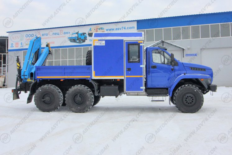 ГПА Урал-NEXT 4320-6952-72(Е5) с КМУ ИМ-150 1