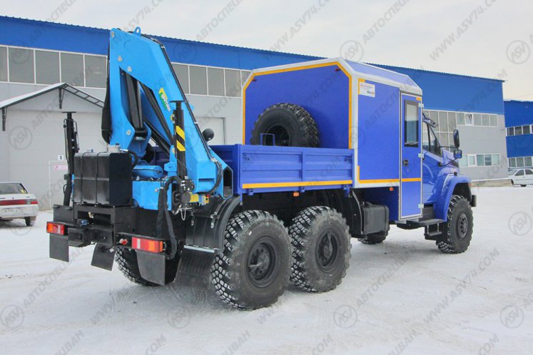 ГПА Урал-NEXT 4320-6952-72(Е5) с КМУ ИМ-150 2