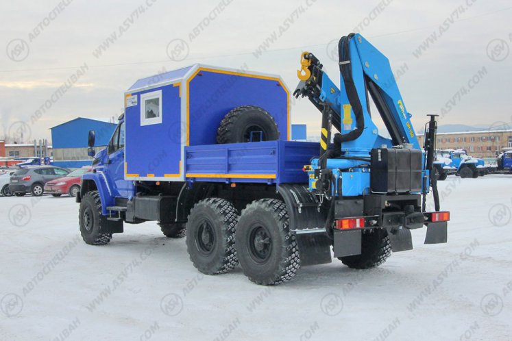 ГПА Урал-NEXT 4320-6952-72(Е5) с КМУ ИМ-150 4