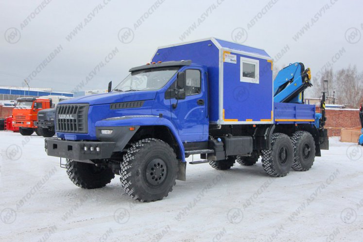 ГПА Урал-NEXT 4320-6952-72(Е5) с КМУ ИМ-150 5