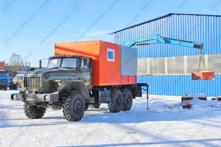 ГПА Урал 4320-1112-61Е5 с КМУ ИМ-50 3