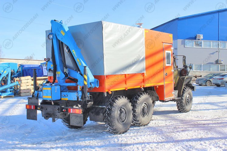 ГПА Урал 4320-1112-61Е5 с КМУ ИМ-50 7