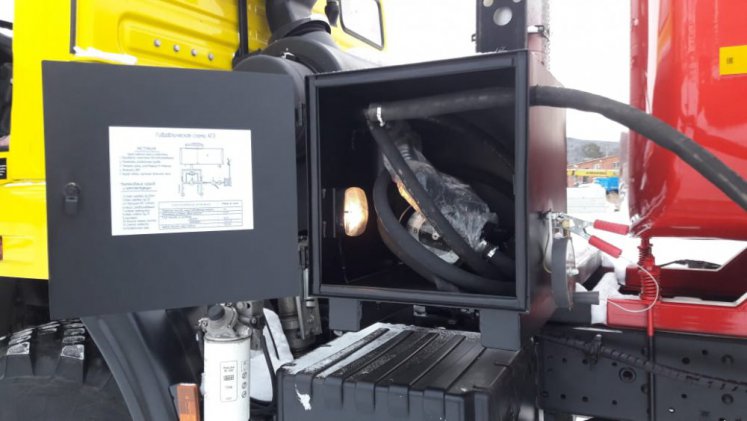 Автотопливозаправщик АТЗ-11 КАМАЗ 6