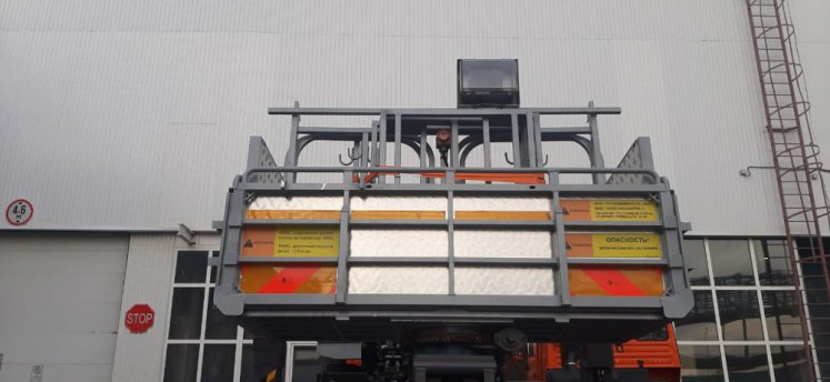 Автогидроподъемник HORYOHG SKY450SF на шасси КамАЗ-43118 4