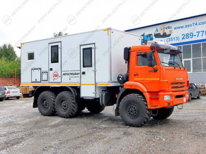 Передвижная мастерская ПАРМ КамАЗ 43118-3027-50 0
