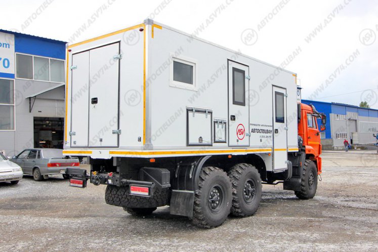 Передвижная мастерская ПАРМ КамАЗ 43118-3027-50 3