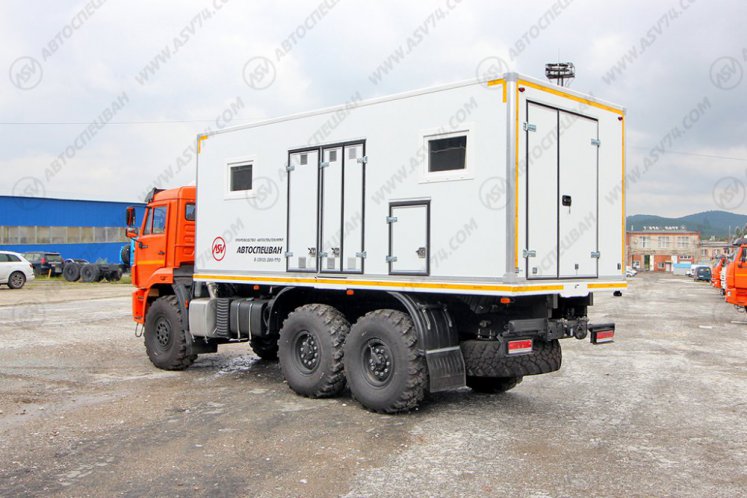 Передвижная мастерская ПАРМ КамАЗ 43118-3027-50 4
