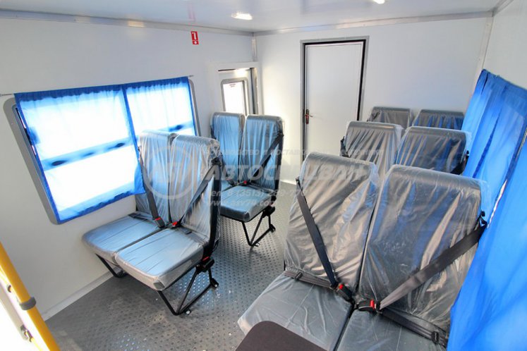 Вахтовый автобус с грузовым отсеком Урал NEXT 4320-6952-72 (Е5) Г38, 12 мест 8