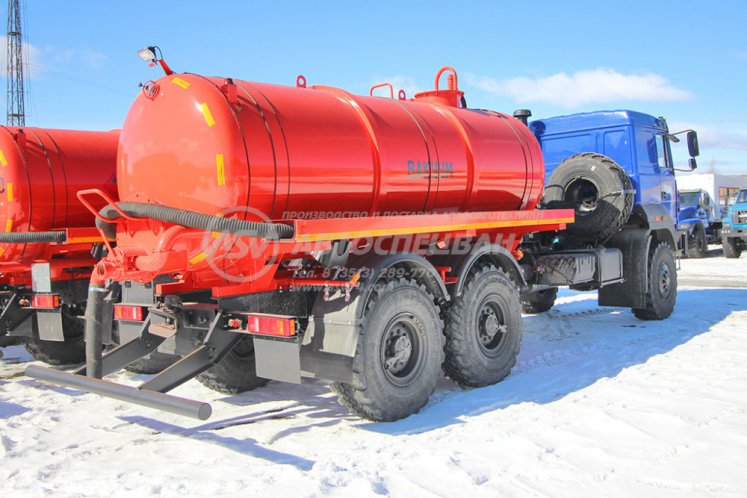 Машина вакуумная МВ-10 на шасси Урал 4320-4972-80 1