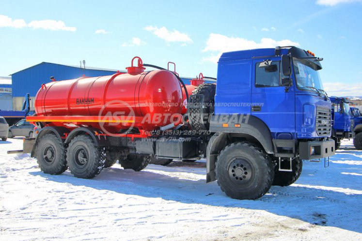 Машина вакуумная МВ-10 на шасси Урал 4320-4972-80 0