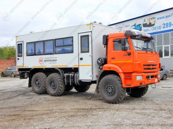 Вахтовый автобус КАМАЗ 43118-3027-50, 24 места 0