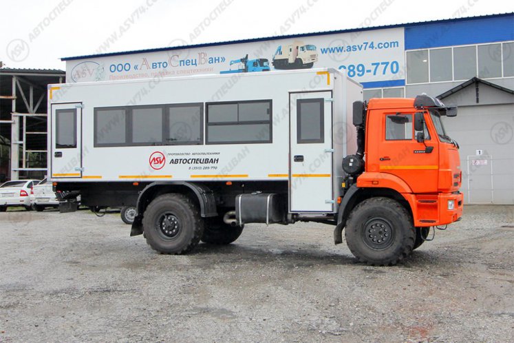 Вахтовый автобус КАМАЗ 43502-3036-66, 24 места 1