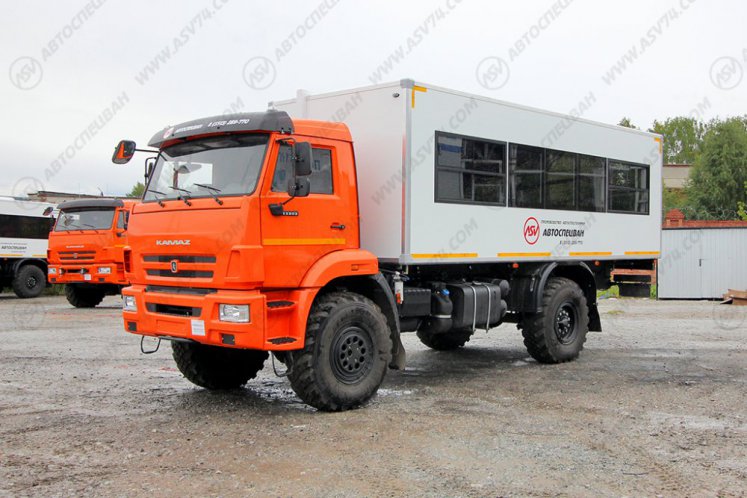 Вахтовый автобус КАМАЗ 43502-3036-66, 24 места 4
