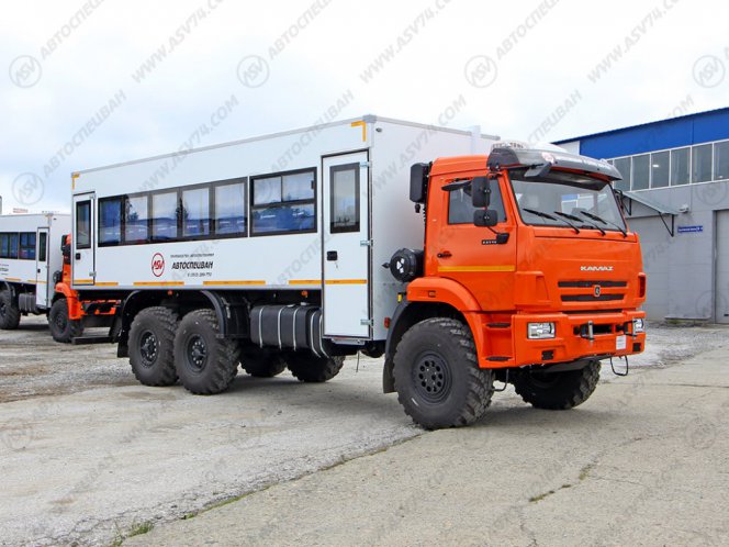 Вахтовый автобус КАМАЗ 43118-3027-50, 32 места 0