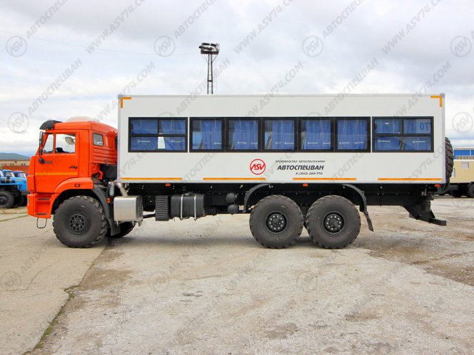 Вахтовый автобус КАМАЗ 43118-3027-50, 32 места 4