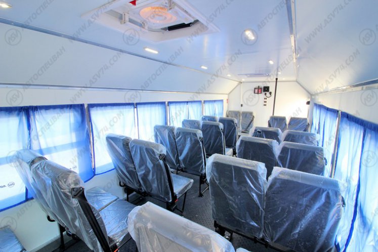 Вахтовый автобус Урал 4320-4151-81Е5, 24 места 6