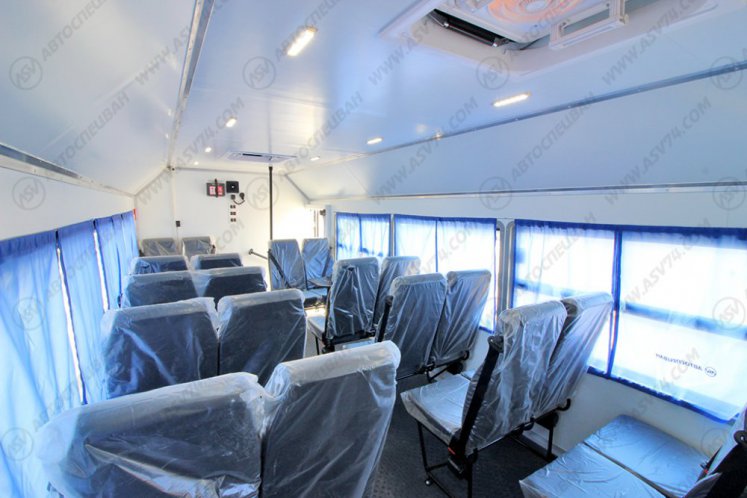 Вахтовый автобус Урал 4320-4151-81Е5, 24 места 7