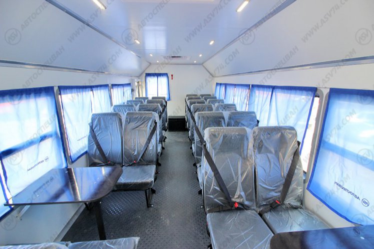 Вахтовый автобус Урал 4320-4151-81Е5, 24 места 10