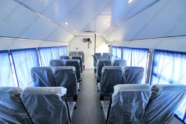 Вахтовый автобус Урал 4320-4151-81Е5, 24 места 11