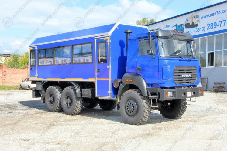 Вахтовый автобус Урал 4320-4151-81Е5, 24 места 0
