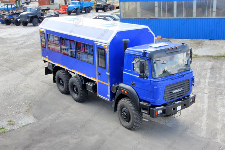Вахтовый автобус Урал 4320-4151-81Е5, 24 места 2