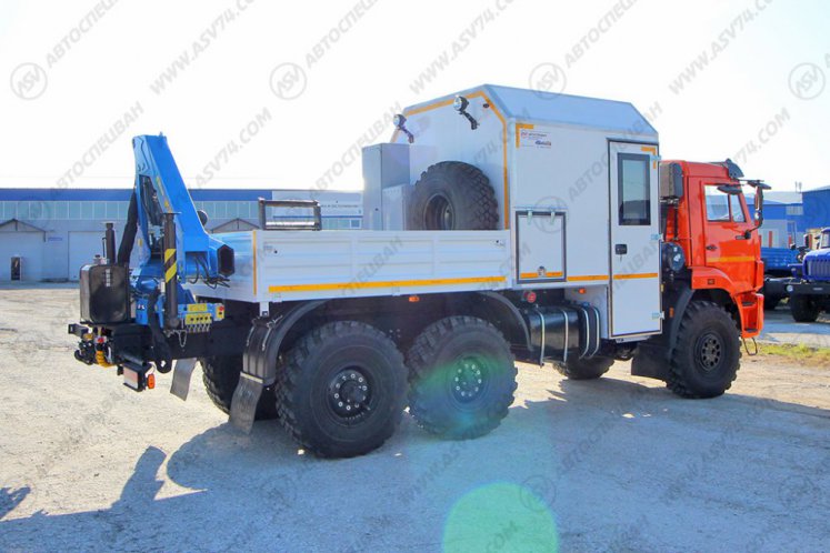 ГПА КамАЗ 43118-3027-50 с КМУ ИМ-77 2