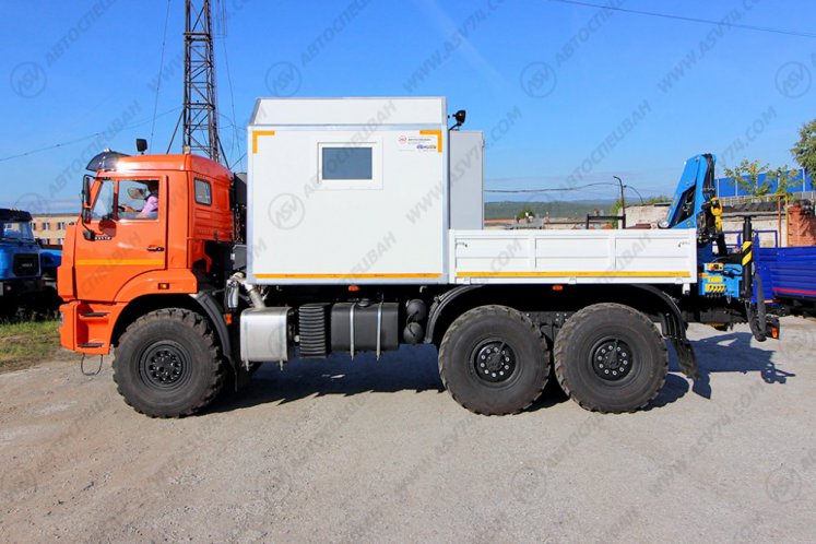 ГПА КамАЗ 43118-3027-50 с КМУ ИМ-77 3