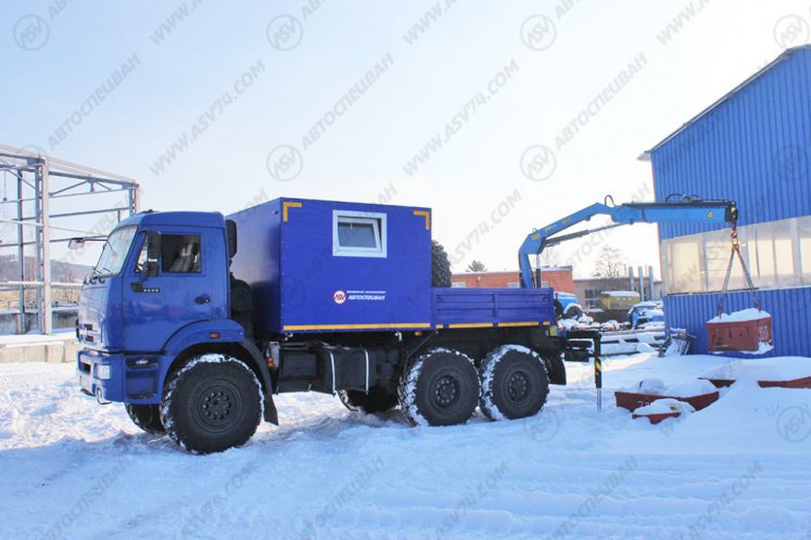 ГПА КамАЗ 5350-3014-42 с КМУ ИМ-25 5