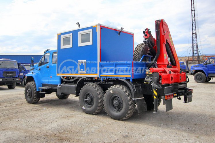 Агрегат для ремонта и обслуживания качалок АРОК УРАЛ NEXT 4320-6988-72(Е5) с КМУ ИМ-150N 2