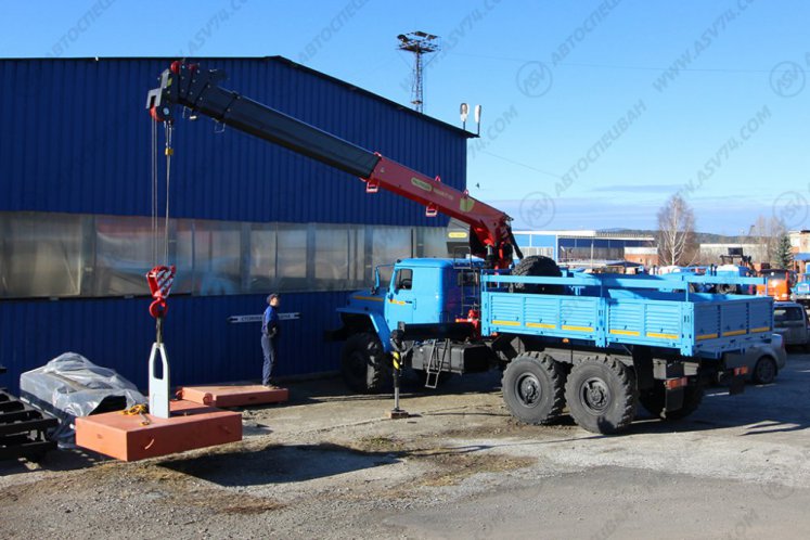 Бортовой Урал 4320-1912-60Е5 с КМУ ИТ-150 5